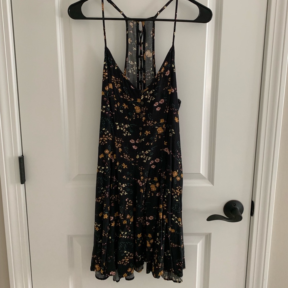 Black summer dress